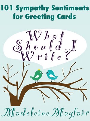 cover image of 101 Sympathy Sentiments for Greeting Cards